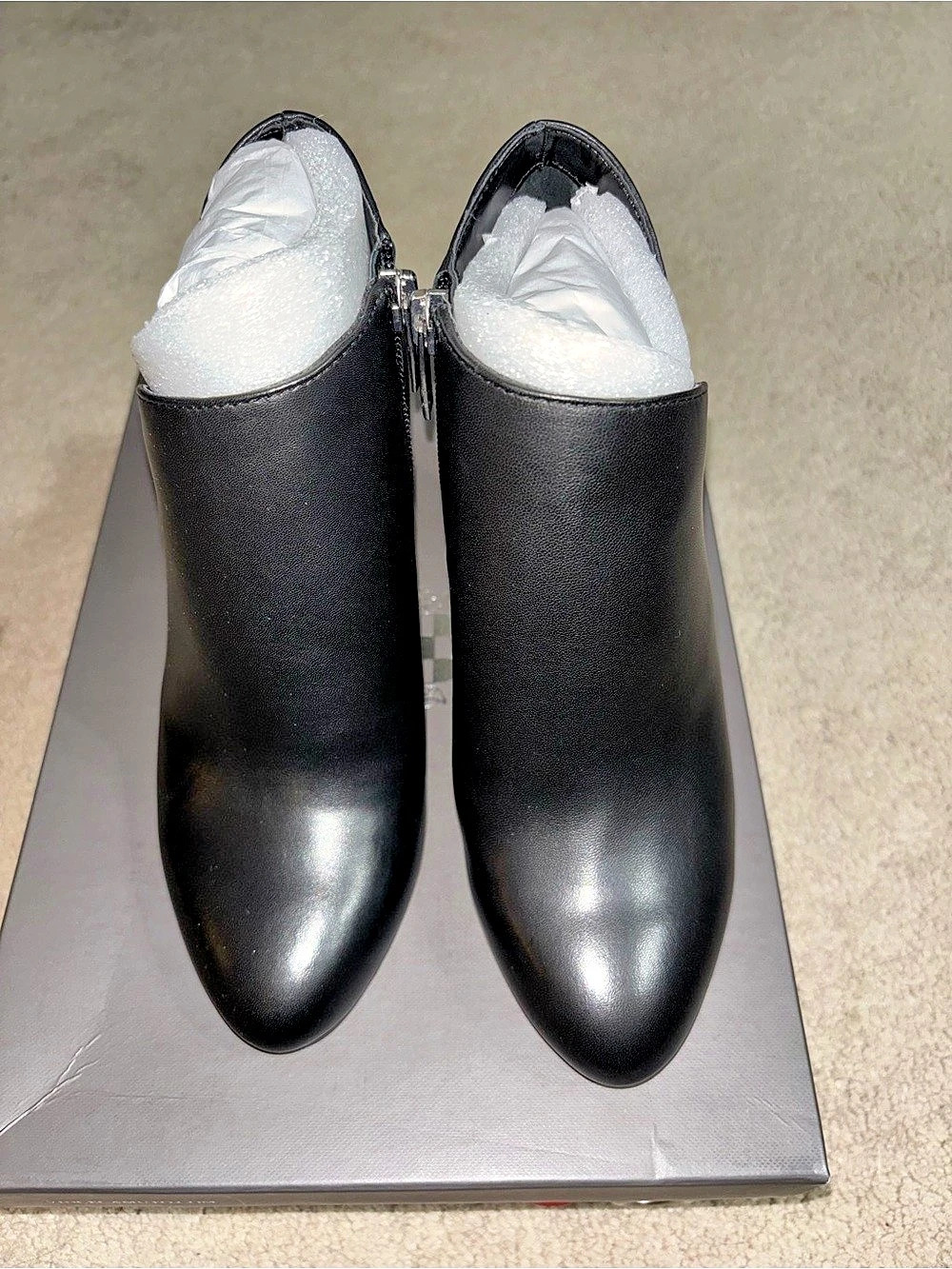 Vince Camuto Vesela Black Heeled Booties US 5.5 never worn